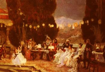 Flameng Francois : An Evening's Entertainment For Josephine